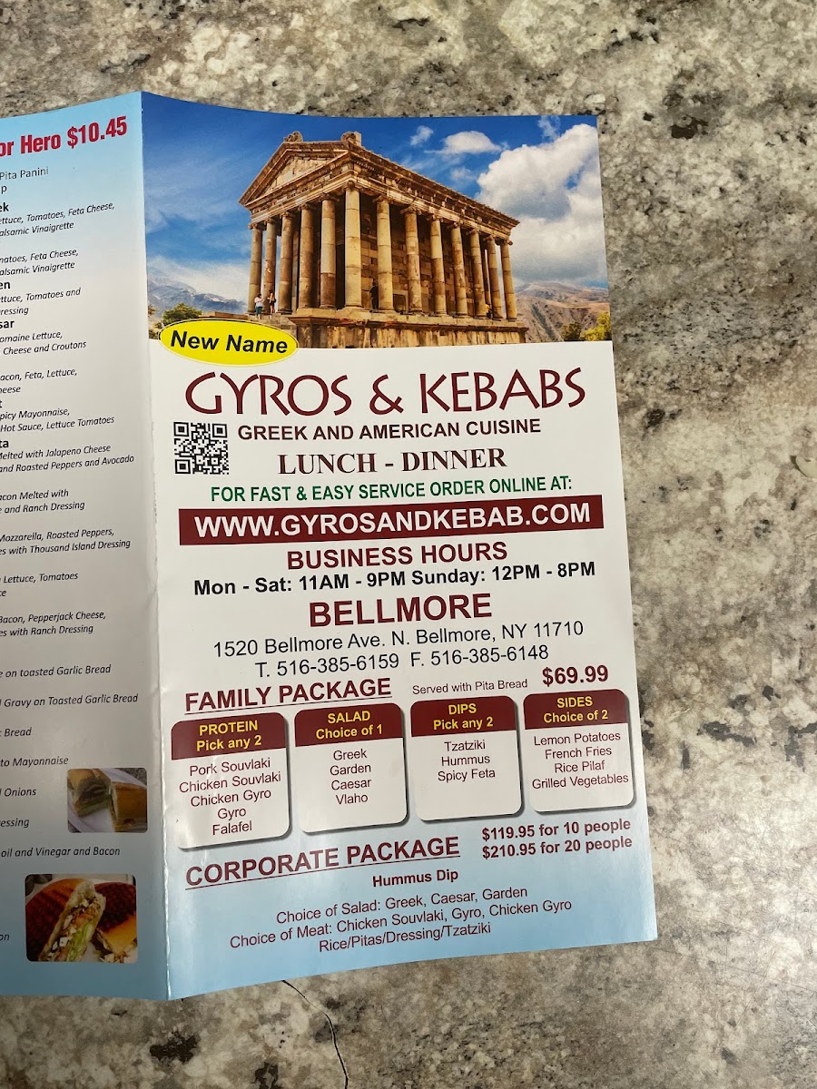 Menu Gyros & Heros-10